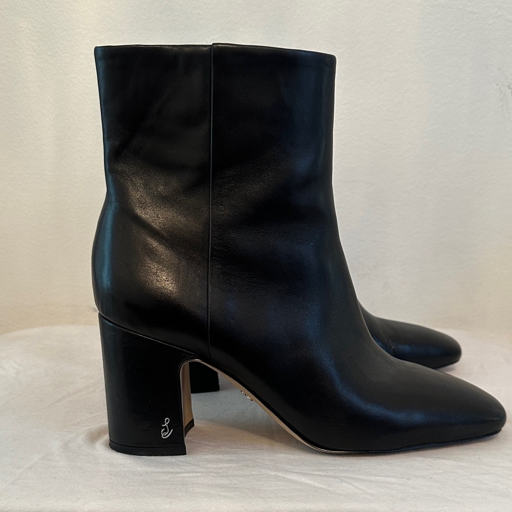 Sam Edelman Black Ankle Booties